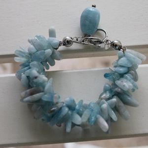 Deb Guyot aquamarine bracelet